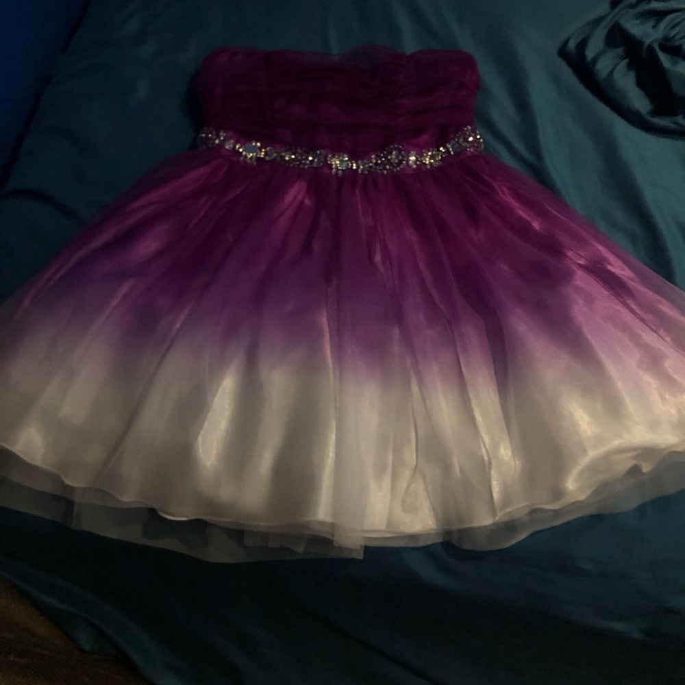 Fuscia ombré dress!